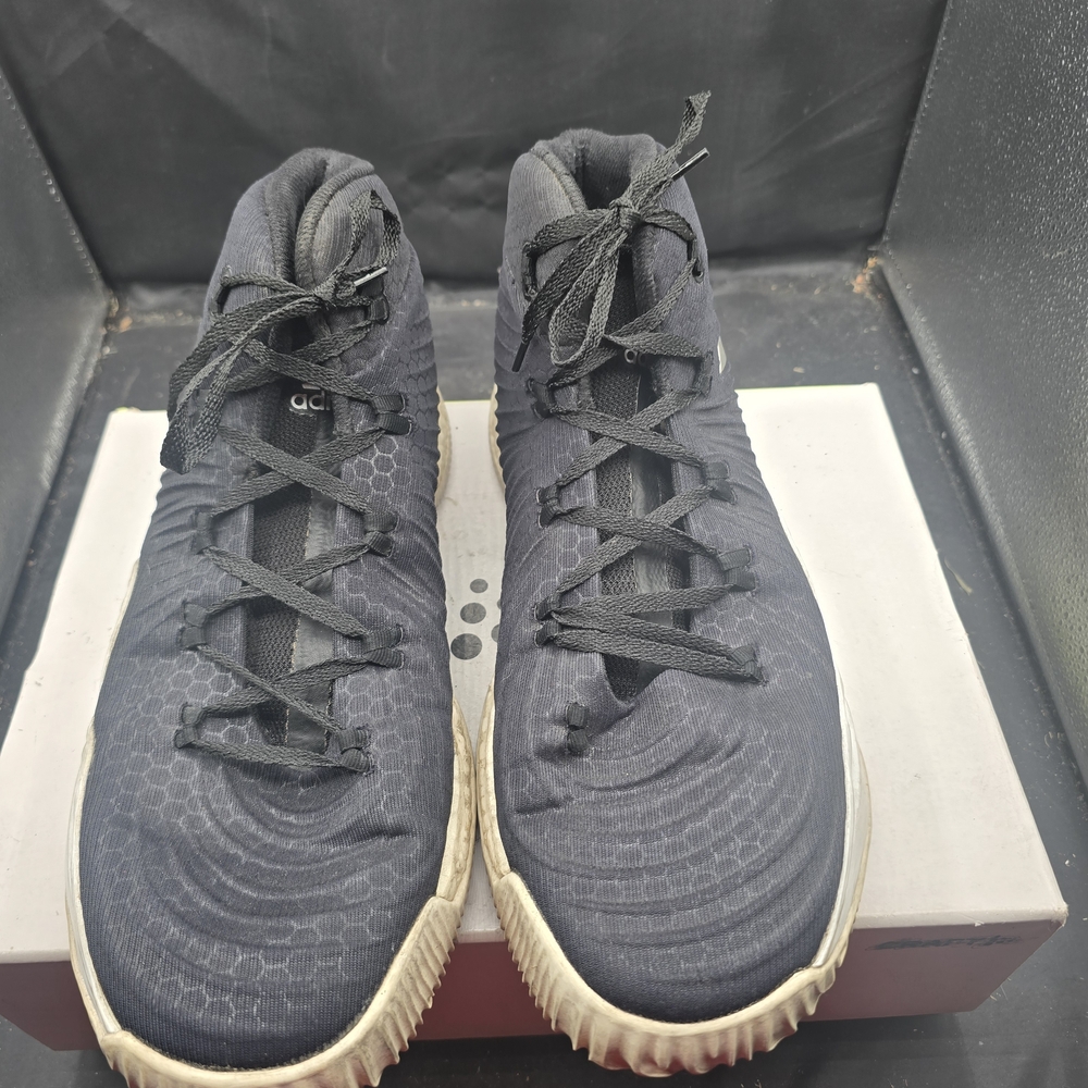 adidas Black and White Athletic Shoes